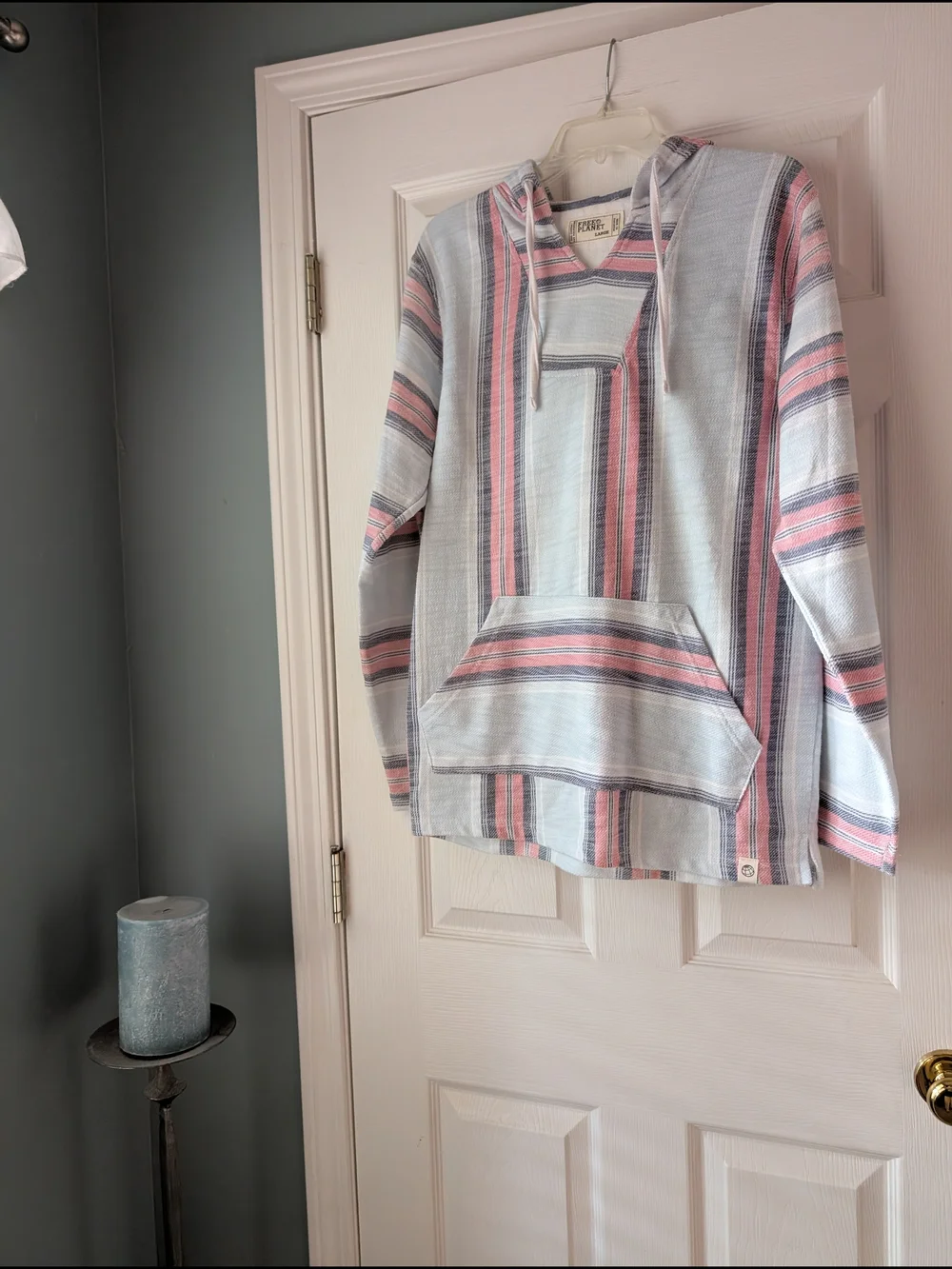 Free Planet Striped Pullover Hoodie - Picture 1 of 11